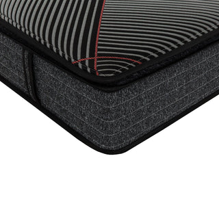 15" Euro Top Gel Memory Foam Hybrid Mattress With Pocket Coils, Cooling & Edge Support - Black - Queen
