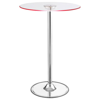 Indra - LED Bistro Table - Chrome