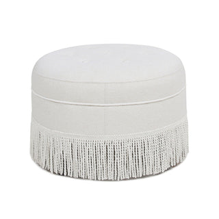Yolanda - Round Upholstered Accent Ottoman