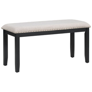 6 Piece Dining Set With V - Legs - White