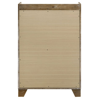 Packard - 5 Drawer Chest - Oak