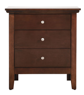 Hammond - 3 Drawer Nightstand - Cappuccino