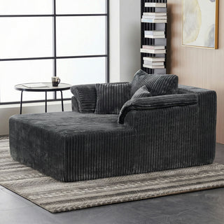 Chaise Lounge Chair, Deep Seat Sleeper Couch For Living Room