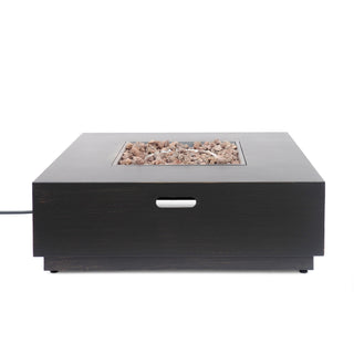Modern Square Fire Pit With 50, 000 Btu