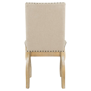 Upholstered Dining Chairs With Nailhead (Set of 2)
