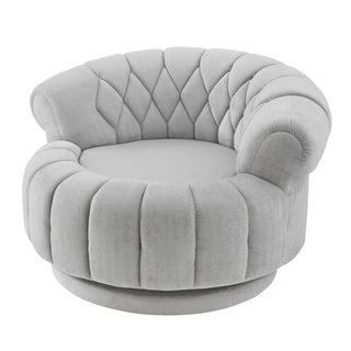 Round Swivel Accent Chair With Rotation