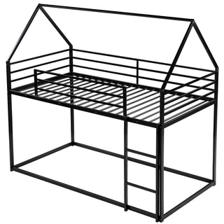 House Bunk Bed With Built In Ladder