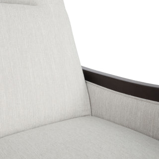Drury - Contemporary Fabric Upholstered Pushback Recliner