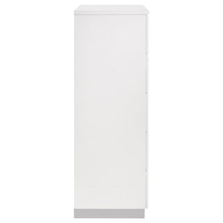 Dulcey - 5 Drawer Bedroom Chest - White