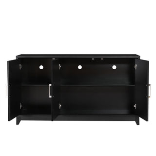 TV Stand, Media Console Cabinet With 2 Spacious Storage Space