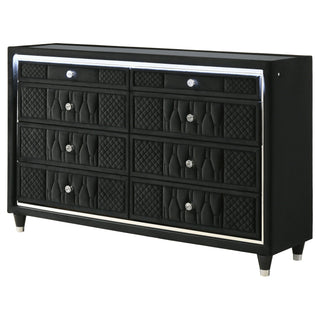 Mika - 8 Drawer LED Dresser