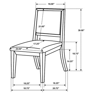 Daniela - Dining Set With Upholstered Chairs
