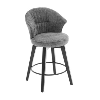 Wing Back Swivel Bar Stools (Set of 2)