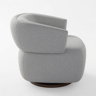 Swivel Barrel Accent Oversized Club Chair