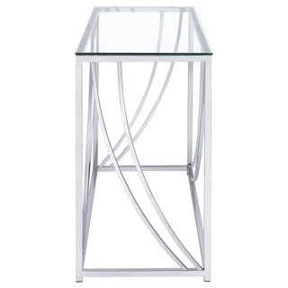 Kempton - Console Table - Chrome