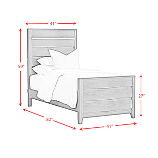 Tobias - Bed With LED