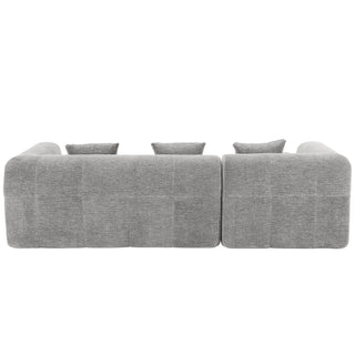 Sectional Free Combined Sofa With 2 Side Pockets