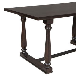 6 Piece Dining Set Retro Style