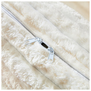 Deep Seat Convertible Sofa With Soft Pillows And Ottomans