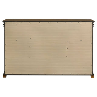 Leonide - 9 Drawer Dresser - Cherry
