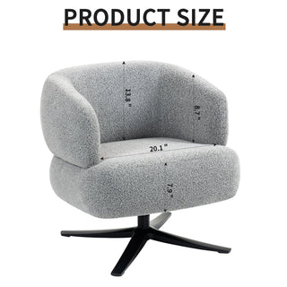 Cuddle Style Leisure Swivel Sofa Chair