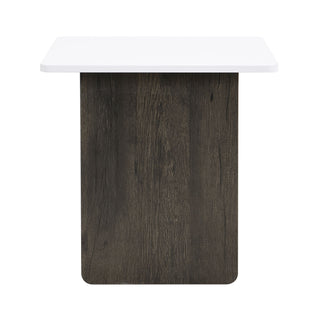 Small Square Coffee Table With End Table (Set of 2)