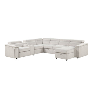 Harvey - Power Recliner Sleeper Sectional