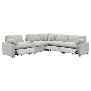 Hollander - 6 Piece Modular Power Reclining Sectional Sofa