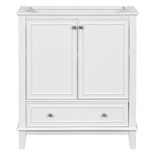 Modern Bathroom Vanity Base Only With Doors And Drawer
