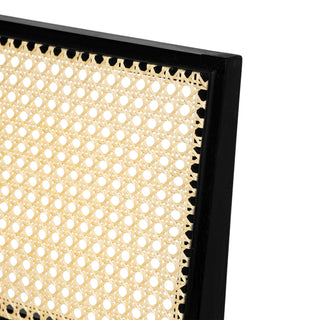 Chandigarh Dining Room Chairs With Natural Rattan (Set of 2)