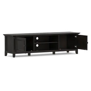 Amherst - Low TV Media Stand - Hickory Brown
