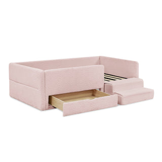 Safe Kids Bed With Guardrails And Storage