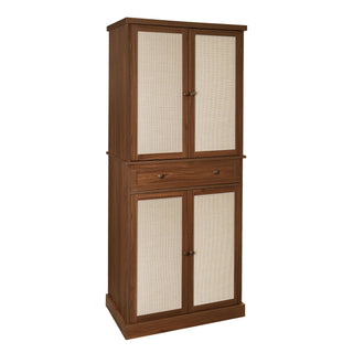 4 Door Storage Cabinet With 1 Drawer, With 4 Adjustable Inner Shelves