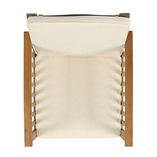 Casa - Acacia Club Chair Coastal Classic Outdoor Seating, Waterproof Fabric