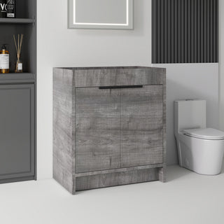 Freestanding Bathroom Vanity Cabinet With Soft Close Doors, Cabinet Only
