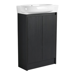 Freestanding Bathroom Vanity & Sink, Soft Close Doors