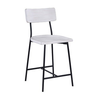 Badin - Counter Stool - White Washed