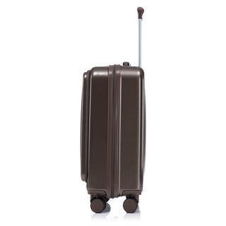 Luggage Set With Cosmetic Case, Combination Lock, Front Opening Design