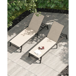 Chaise Lounge Outdoor (Set of 2)