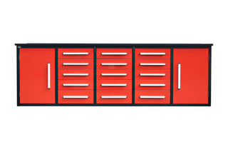 Storage Cabinet With Work Bench (15 Drawers And 2 Cabinets)