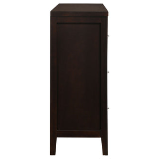 Wedgewood - 6 Drawers Dresser - Cappuccino