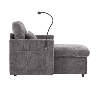 Multifunctional Recliner Sofa With Storage And Phone Bracket