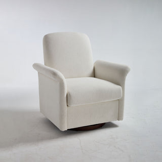 Modern Swivel Barrel Accent Chair With Base