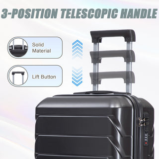 Spinner Luggage Set With Combination Lock