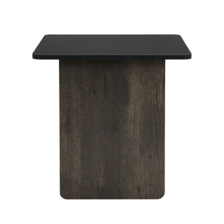 Small Square Coffee Table With End Table (Set of 2)