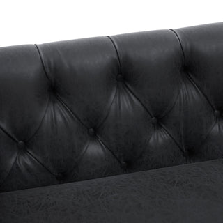 Chesterfield Sofa With Flared Arms For Living Room