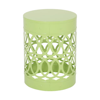 Outdoor Metal S/2 End Table