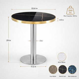 Elegant Modern Round Bistro Table