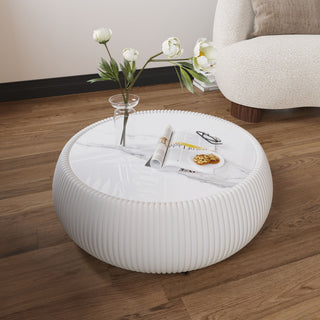 Drum Shaped Coffee Table