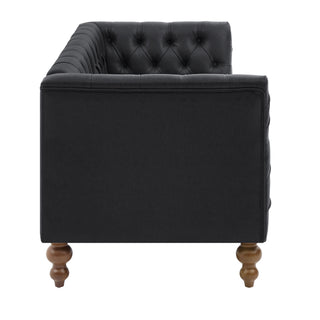 Chesterfield Sofa With Flared Arms For Living Room